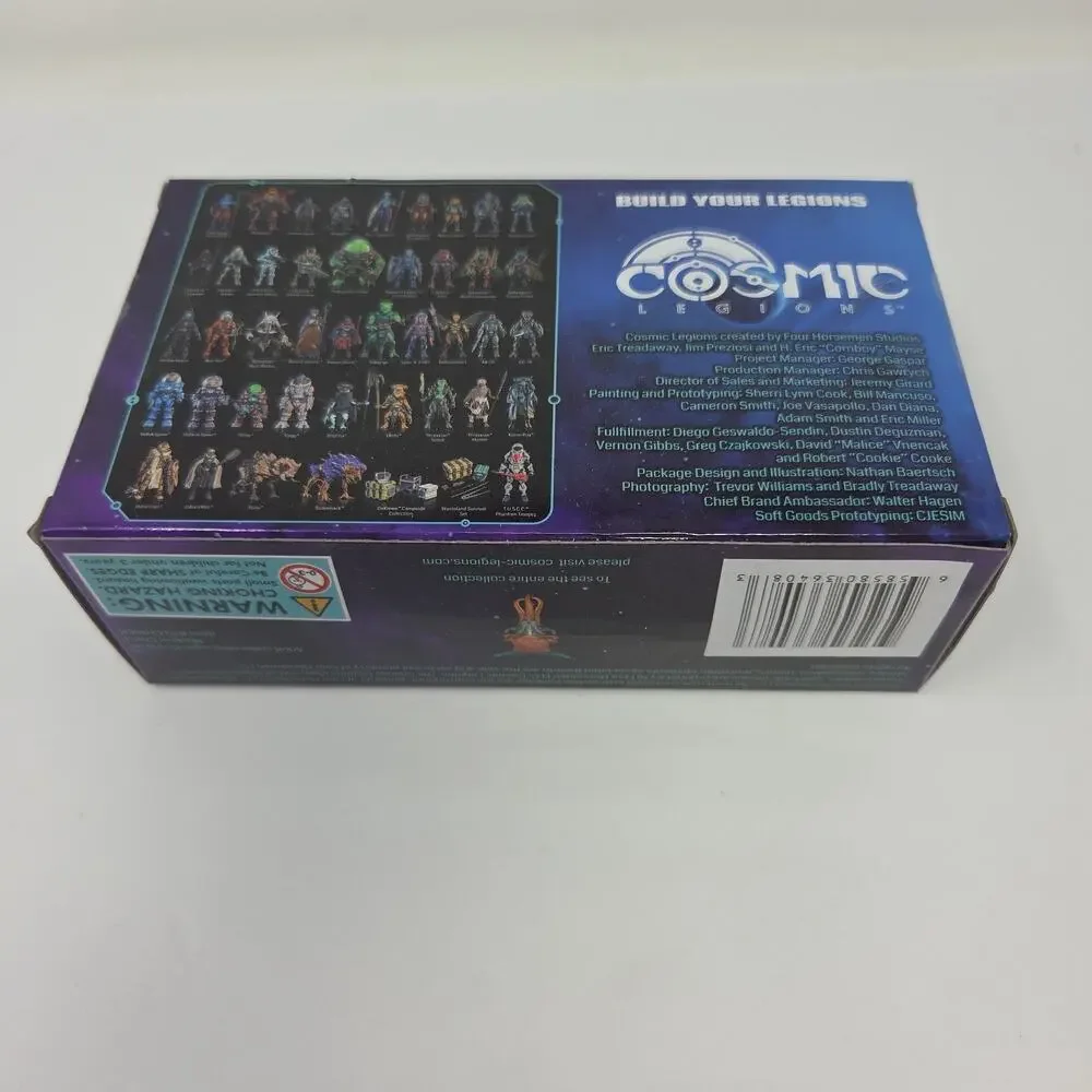 Four Horseman Cosmic Legions Olek Thygar Serpent Soldier Heads NEW Action Figure